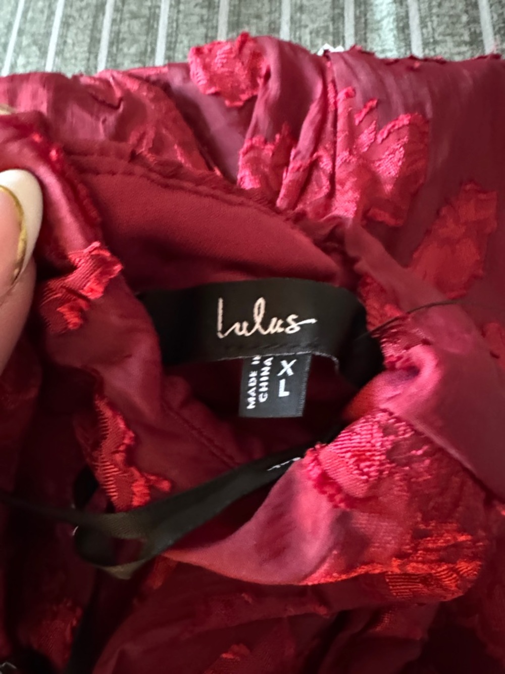 Lulus Pink and Red Floral Dress - Picture 4 of 5